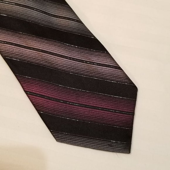 Vintage Apt. 9 silk tie 80s - Picture 2 of 5